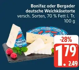 Marktkauf Bonifaz deutsche weichkäsetorte Angebot