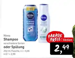 KONSUM Nivea shampoo Angebot