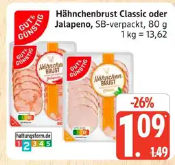 Marktkauf Gut & günstig hähnchenbrust classic Angebot
