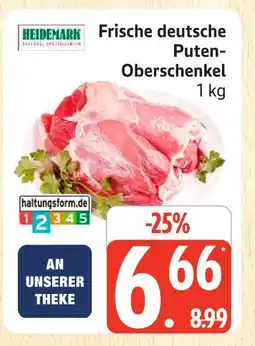 Marktkauf Heidemark frische deutsche puten-oberschenkel Angebot