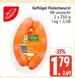 Marktkauf Gut & günstig geflügel fleischwurst Angebot
