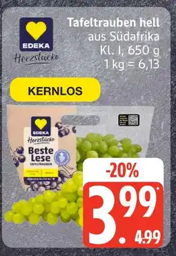 Edeka Edeka beste lese tafeltrauben hell Angebot