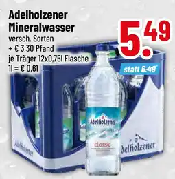 trinkgut Adelholzener mineralwasser Angebot