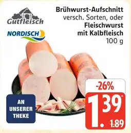 Marktkauf Gutfleisch brühwurst-aufschnitt Angebot