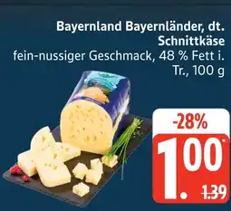 Marktkauf Bayernland bayernländer, dt. schnittkäse Angebot