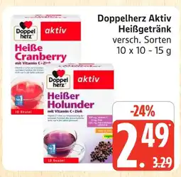 Marktkauf Doppelherz aktiv heiße cranberry Angebot