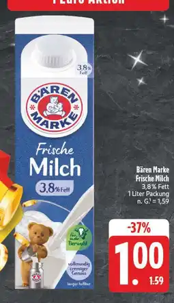 E-Center Bären marke frische milch Angebot