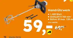 Globus Baumarkt Handrührwerk Angebot