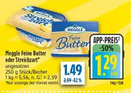 diska Meggle feine butter Angebot