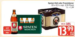 Marktkauf Spaten hell oder franziskaner Angebot