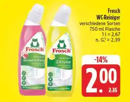 E-Center Frosch wc-reiniger himbeer-essig Angebot