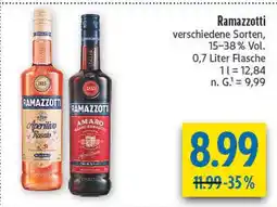 diska Ramazzotti aperitivo rosato Angebot