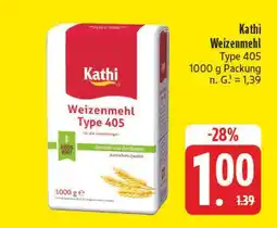 E-Center Kathi weizenmehl type 405 Angebot