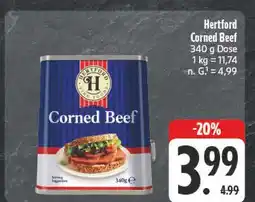 Edeka Hertford corned beef Angebot