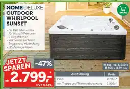 Marktkauf Home deluxe outdoor whirlpool sunset Angebot