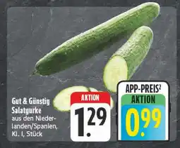 Edeka Gut & günstig salatgurke Angebot