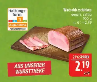 Marktkauf Wacholderschinken Angebot