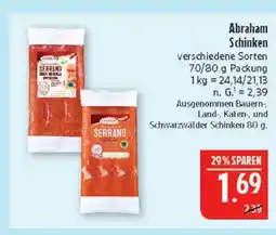 Marktkauf Abraham schinken Angebot