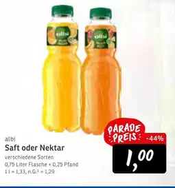 KONSUM Albi saft oder nektar Angebot