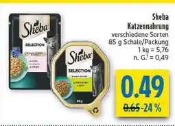 diska Sheba selection katzennahrung Angebot