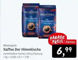 KONSUM Mövenpick kaffee der himmlische Angebot