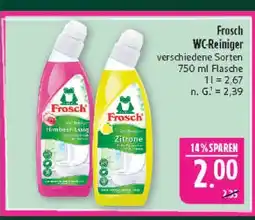Marktkauf Frosch wc-reiniger himbeer-essig Angebot