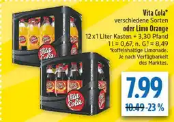 diska Vita cola vita cola oder limo orange Angebot