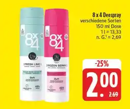 Edeka 8x4 fresh lime Angebot