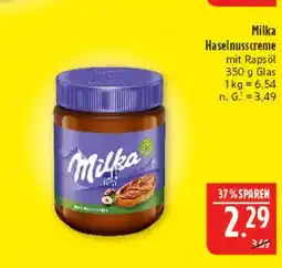 Marktkauf Milka haselnusscreme Angebot