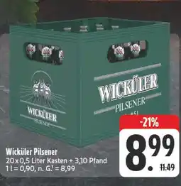Edeka Wicküler pilsener Angebot