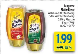 diska Langnese flotte biene wildblütenhonig Angebot