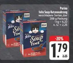 Edeka Purina felix soup katzennahrung Angebot