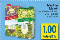 diska Rebenthaler rotwein Angebot
