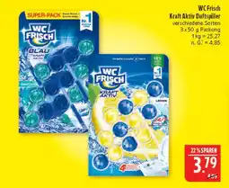 Marktkauf Wc frisch kraft aktiv duftspüler blau Angebot