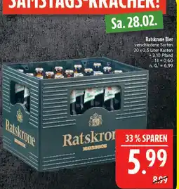 Marktkauf Ratskrone bier Angebot