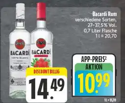 E-Center Bacardi rum Angebot