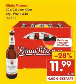 Netto Marken-Discount König pilsener Angebot