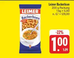 Edeka Leimer backerbsen Angebot