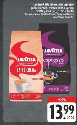 E-Center Lavazza caffè crema Angebot