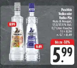 Edeka Puschkin nuts & nougat Angebot