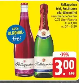 Edeka Rotkäppchen sekt Angebot