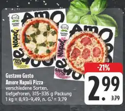 Edeka Gustavo gusto amore napoli pizza Angebot