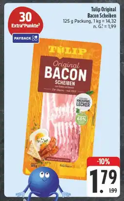Edeka Tulip original bacon scheiben Angebot