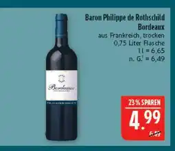 Marktkauf Baron philippe de rothschild bordeaux Angebot