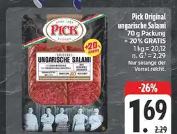 Edeka Pick original ungarische salami Angebot