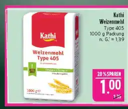 Marktkauf Kathi weizenmehl type 405 Angebot