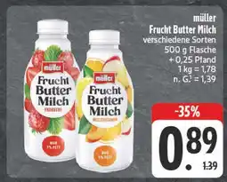 Edeka Müller frucht butter milch erdbeere Angebot