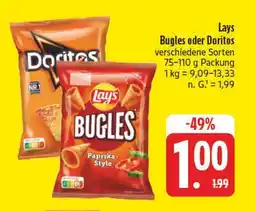 Edeka Lays bugles oder doritos Angebot