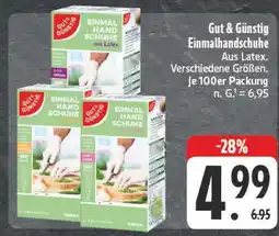 Edeka Gut & günstig einmalhandschuhe Angebot