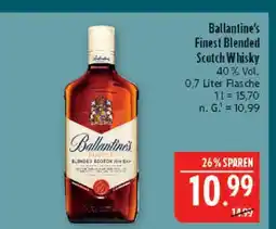 Marktkauf Ballantine's finest blended scotch whisky Angebot